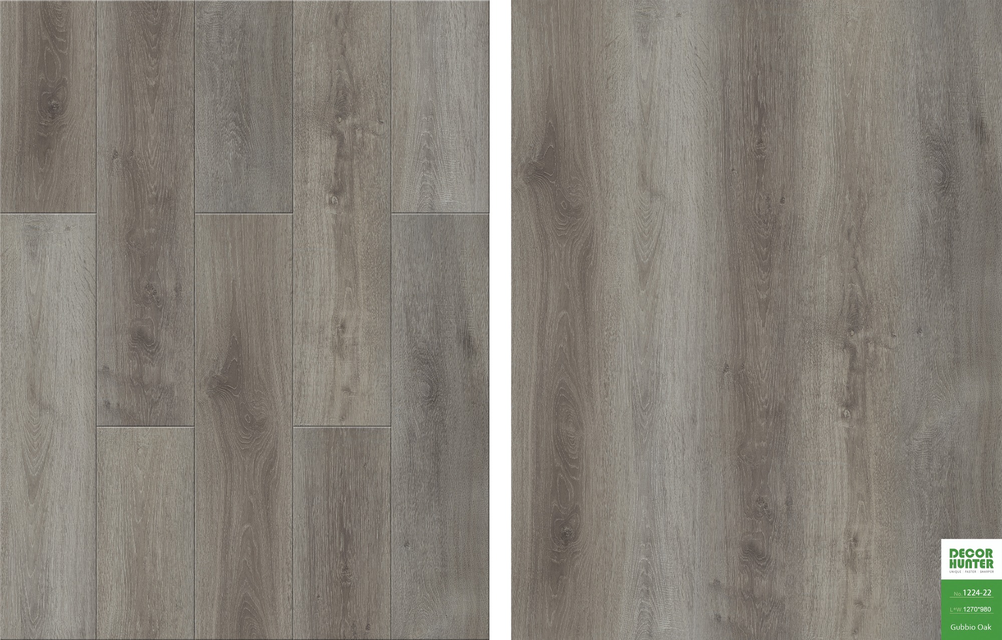 1224 Gubbio Oak｜Wood Grain Vinyl Flooring Film