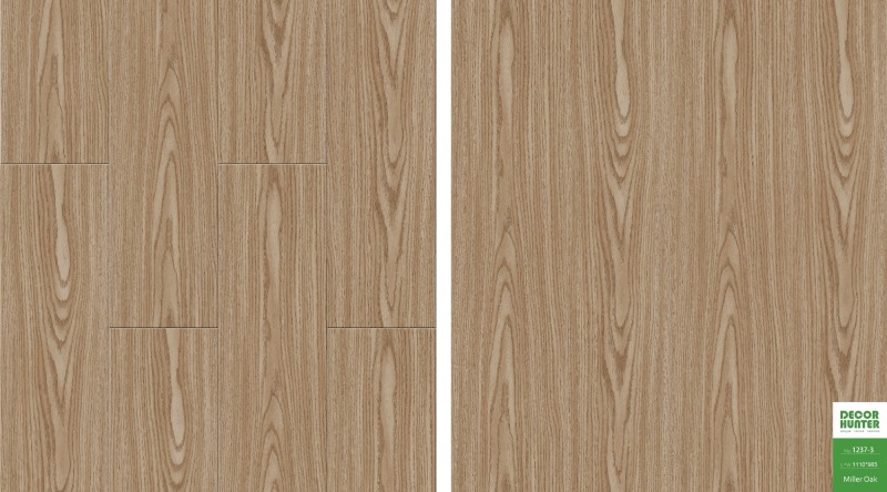 1237 Miller Oak｜Wood Grain Vinyl Flooring Film