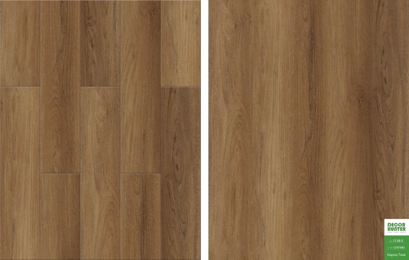 1118 Naples Teak｜Wood Grain Vinyl Flooring Film