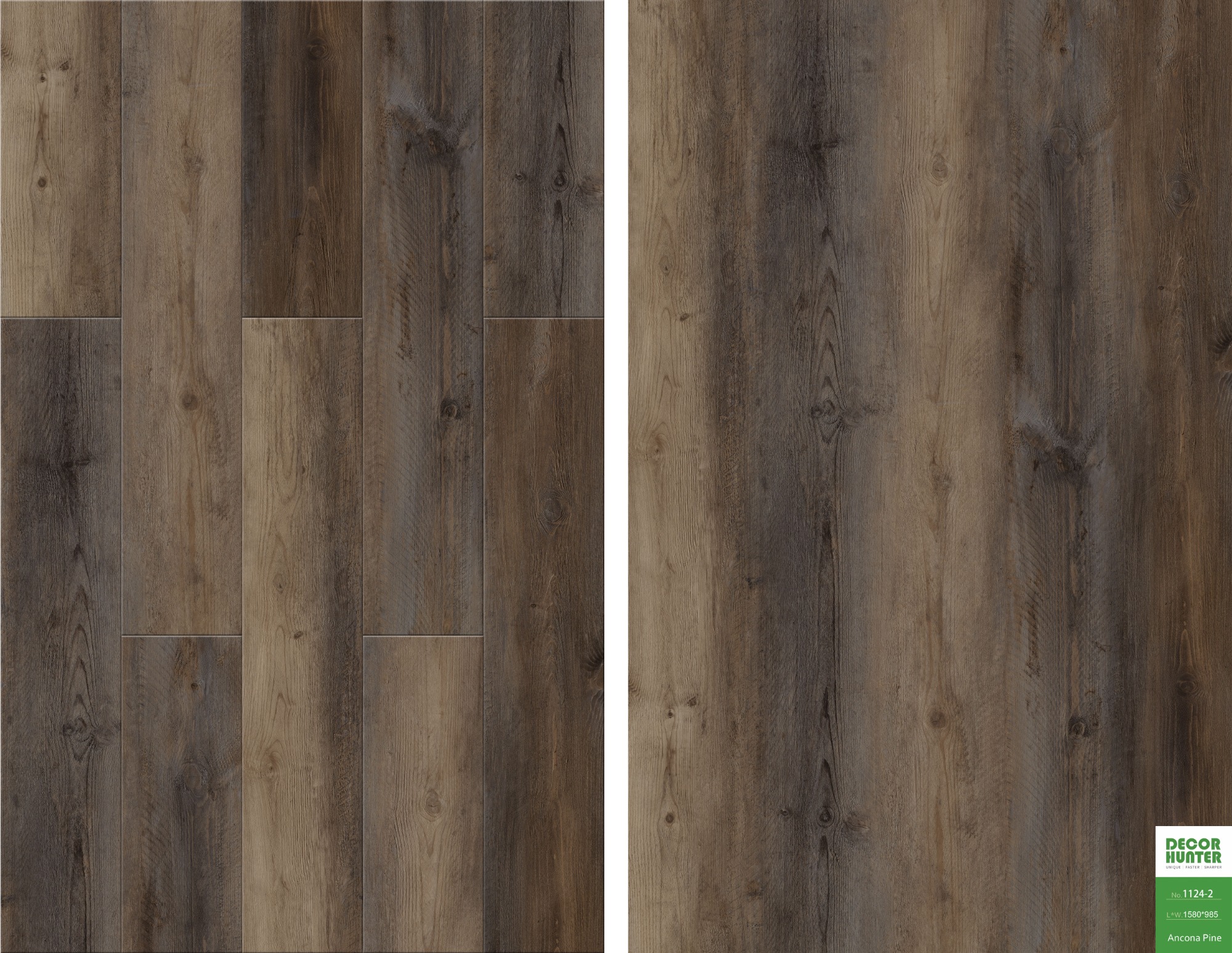 1124 Ancona Pine｜Wood Grain Vinyl Flooring Film