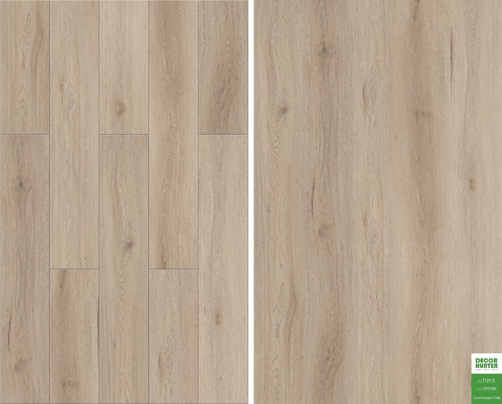 1121 Courmayeur Oak｜Wood Grain Vinyl Flooring Film