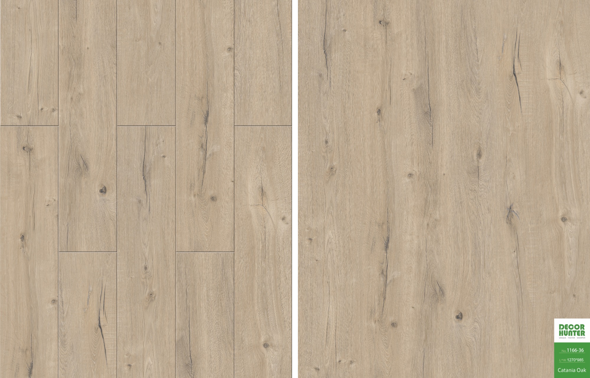 1166 Catania Oak｜Wood Grain Vinyl Flooring Film