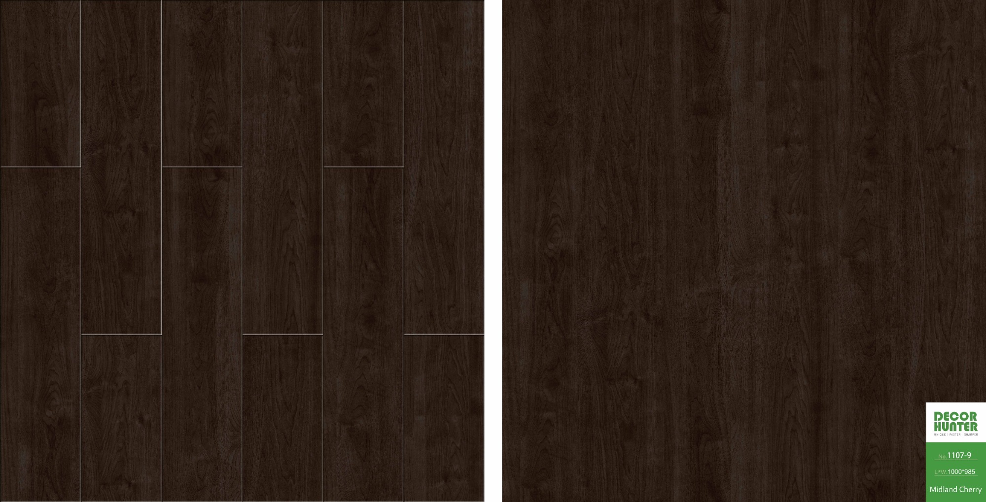 1107 Midland Cherry｜Wood Grain Vinyl Flooring Film