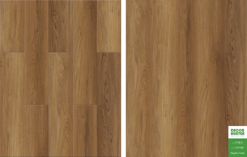 1118 Naples Teak｜Wood Grain Vinyl Flooring Film