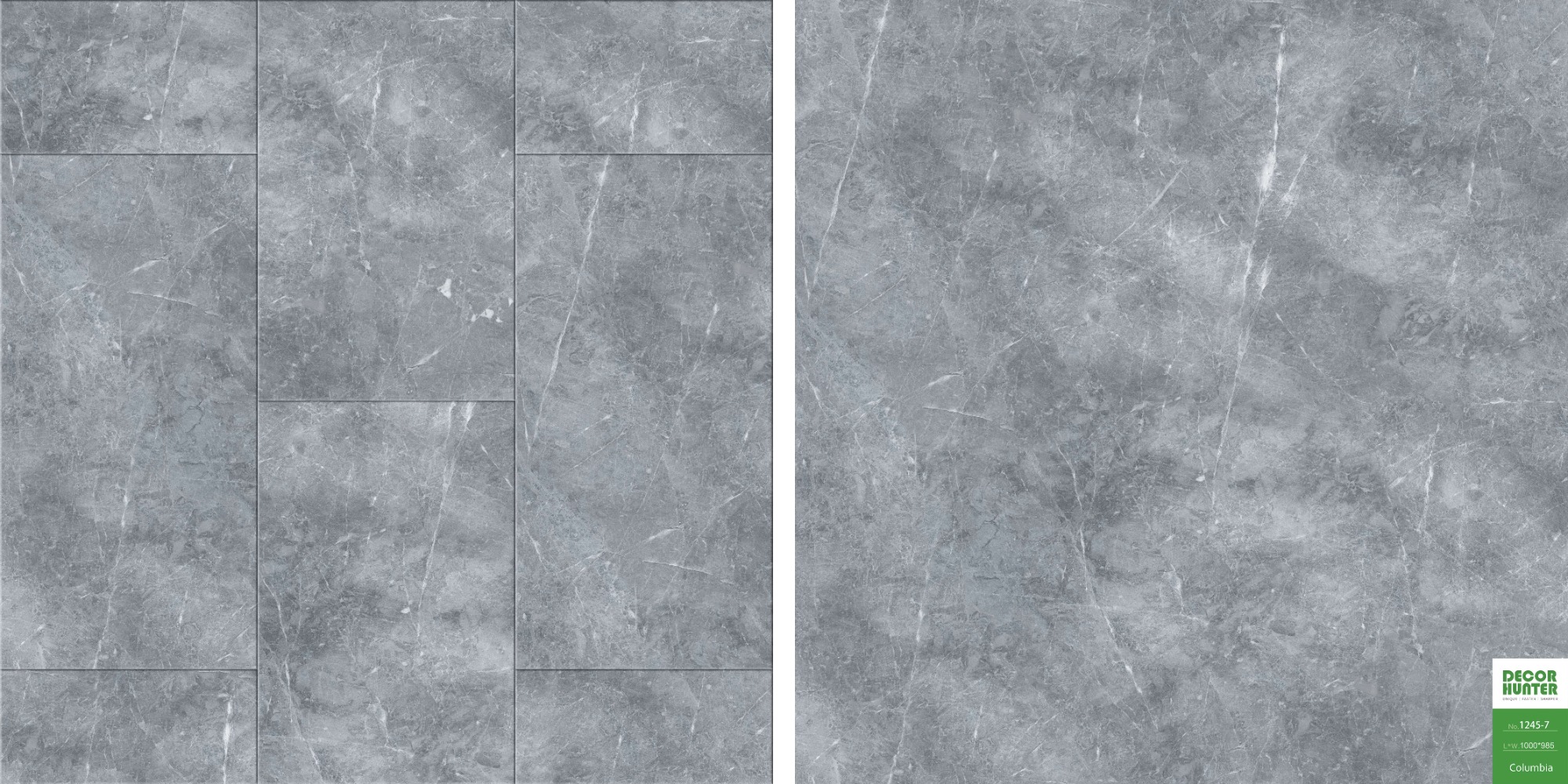 1245 Columbia｜Stone Texture Vinyl Flooring Film