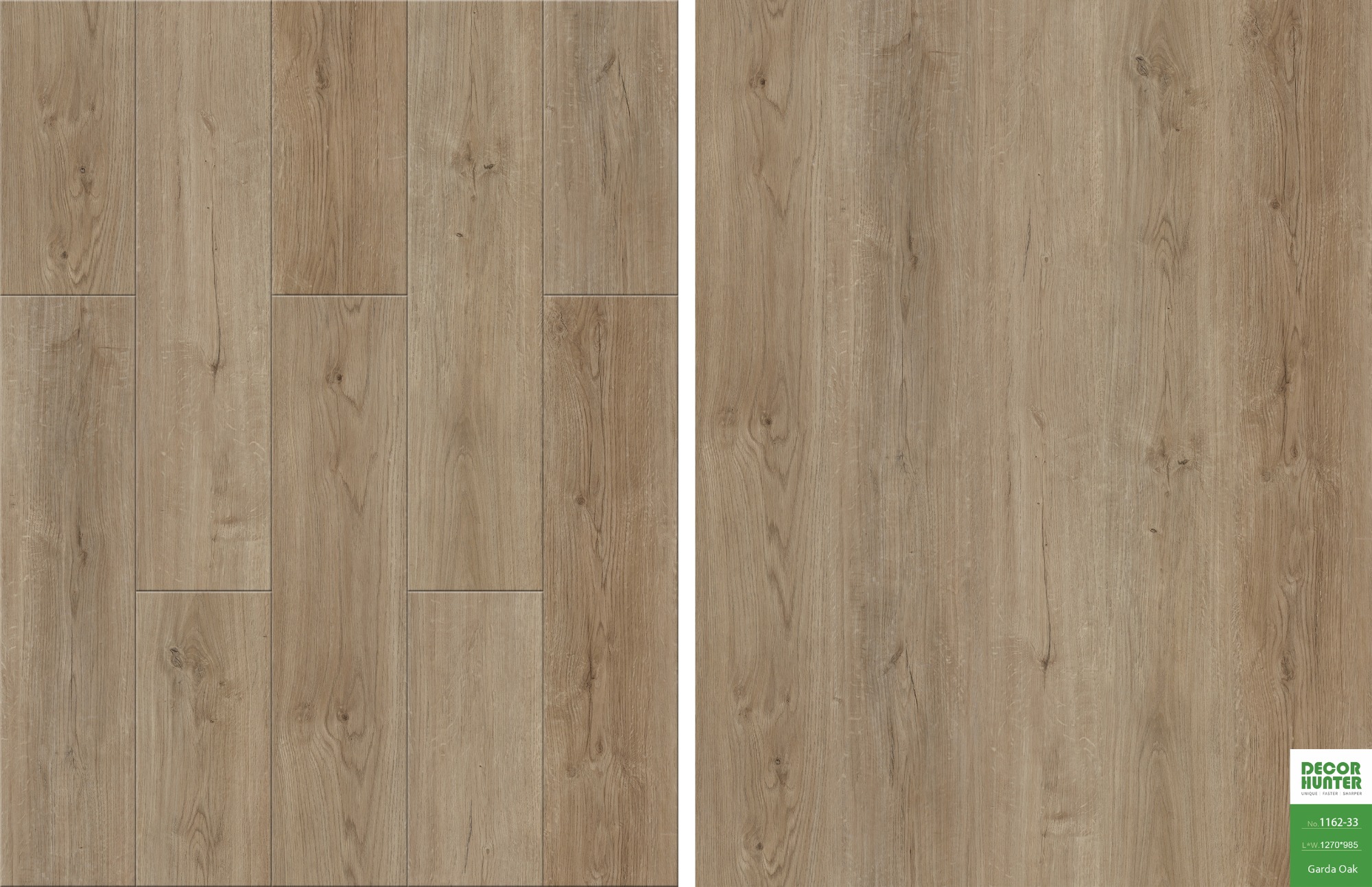 1162 Garda Oak｜Wood Grain Vinyl Flooring Film