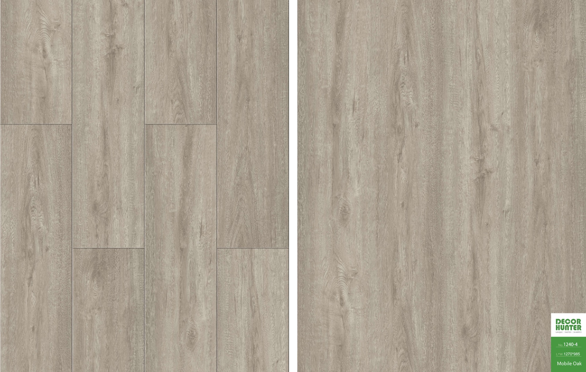 1240 Mobile Oak｜Wood Grain Vinyl Flooring Film