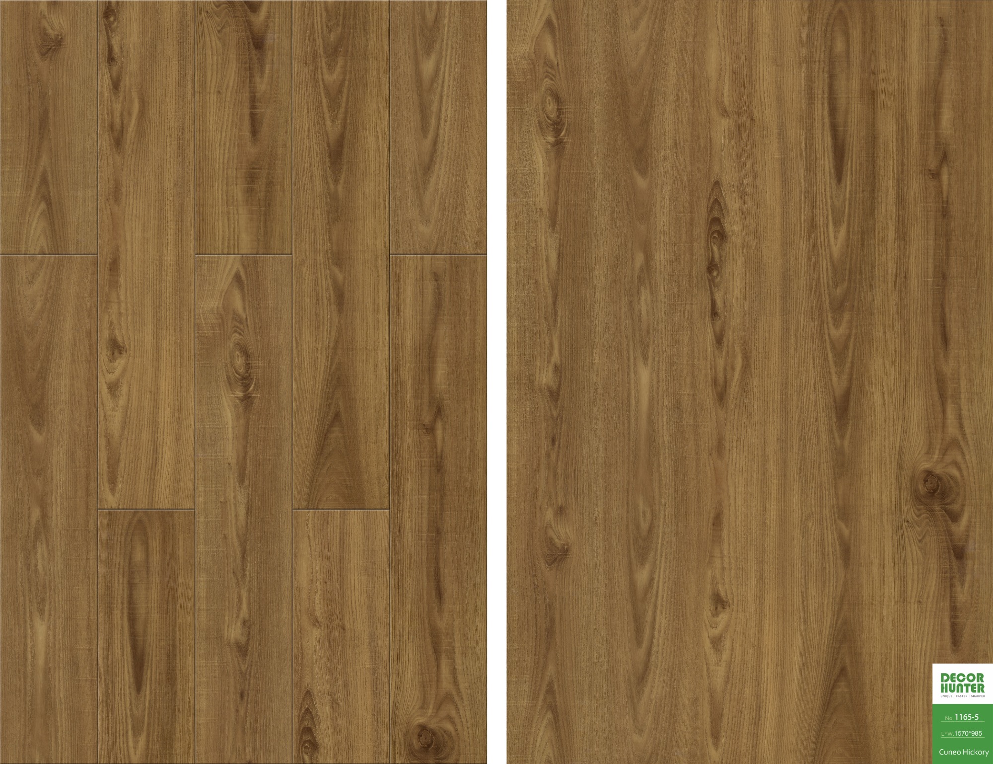 1165 Cuneo Hickory｜Wood Grain Vinyl Flooring Film