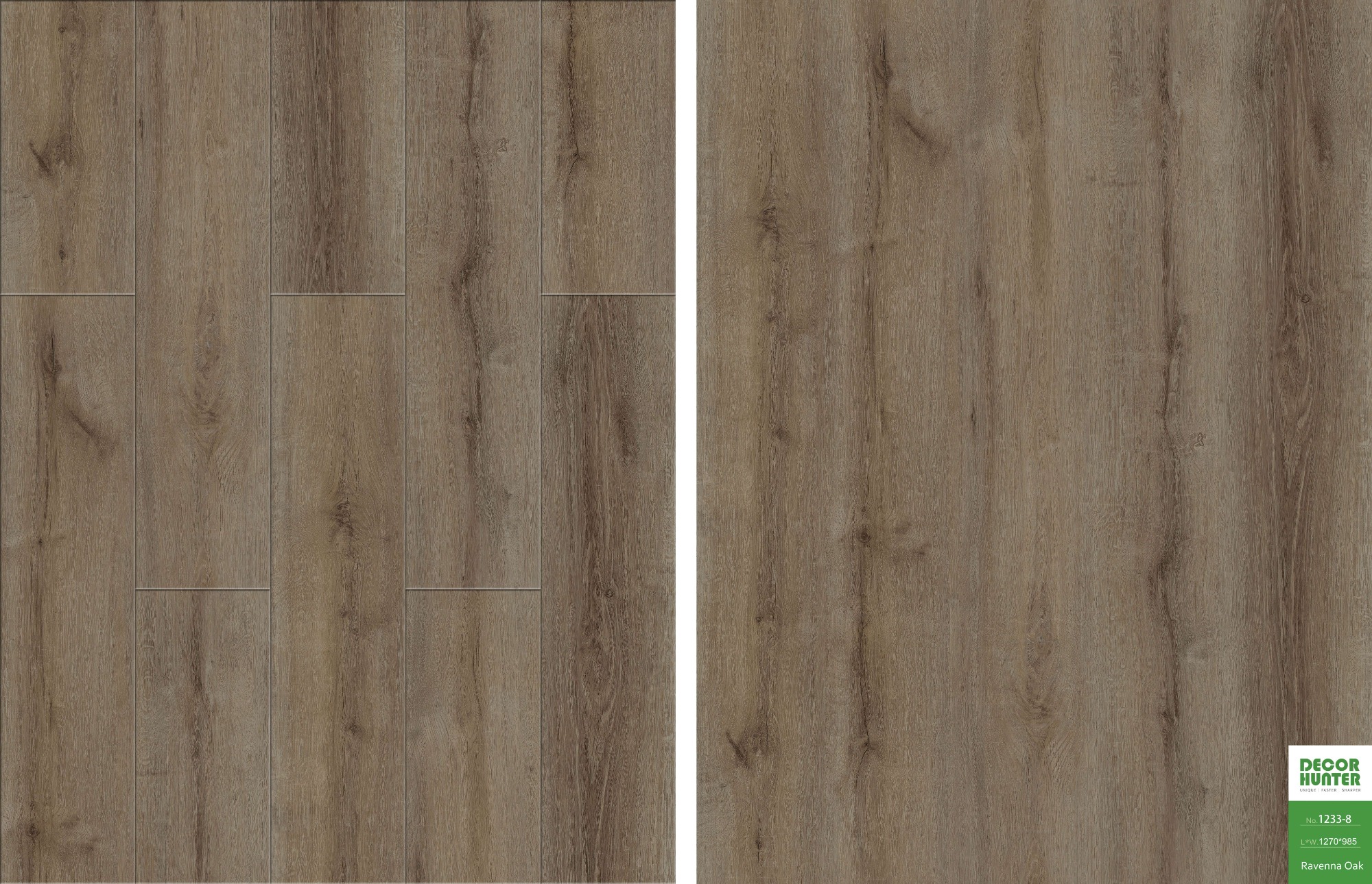 1233 Ravenna Oak｜Wood Grain Vinyl Flooring Film