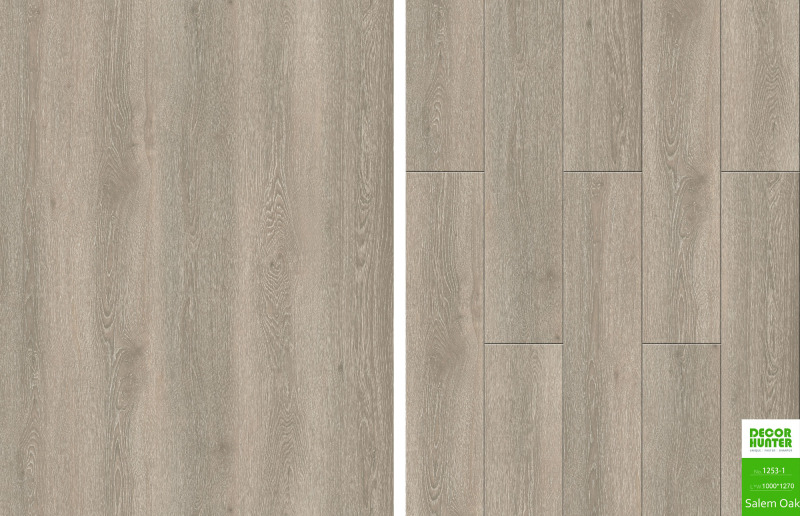 1253 Salem Oak｜Wood Grain Vinyl Flooring Film