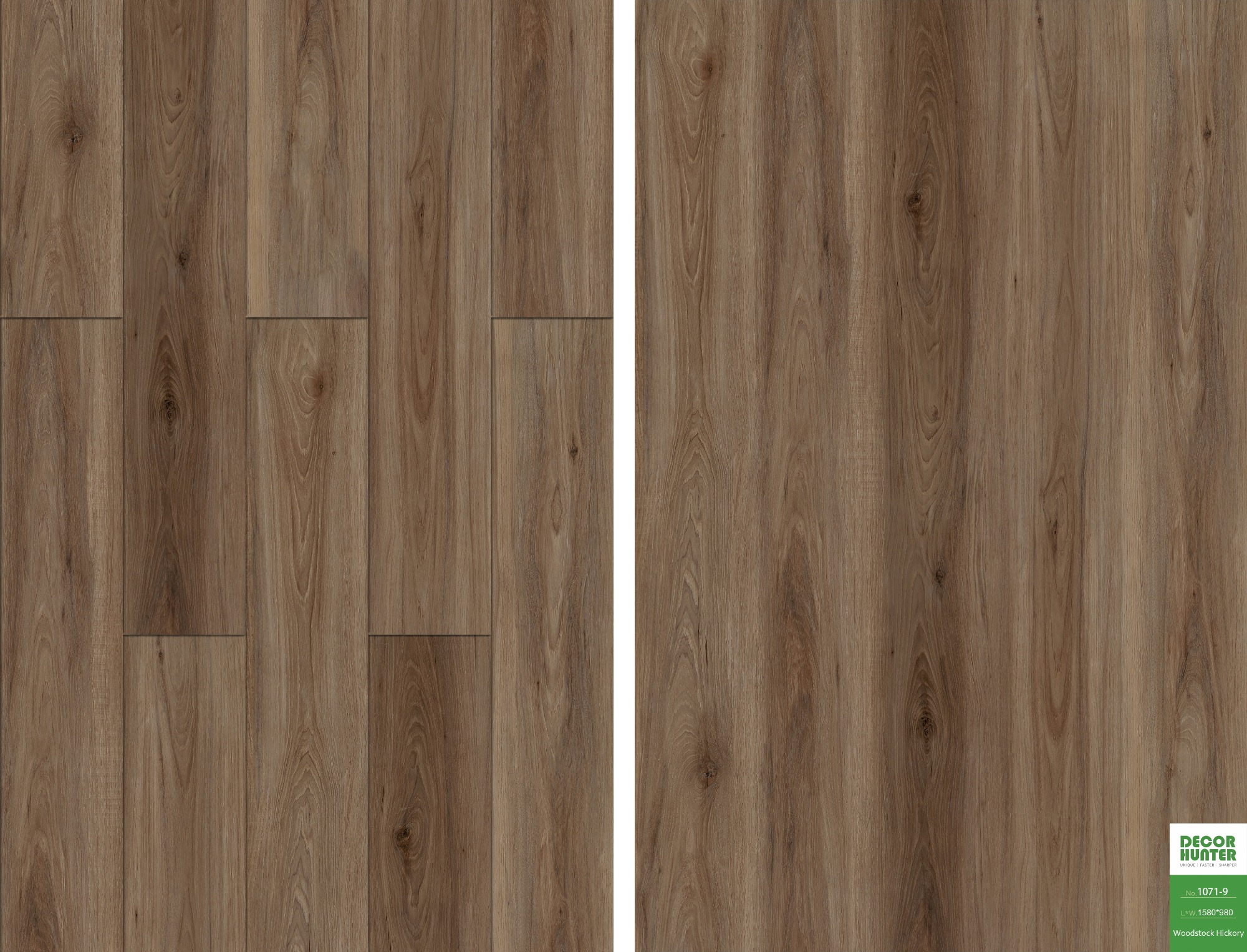 1071 Woodstock Hickory｜Wood Grain Vinyl Flooring Film