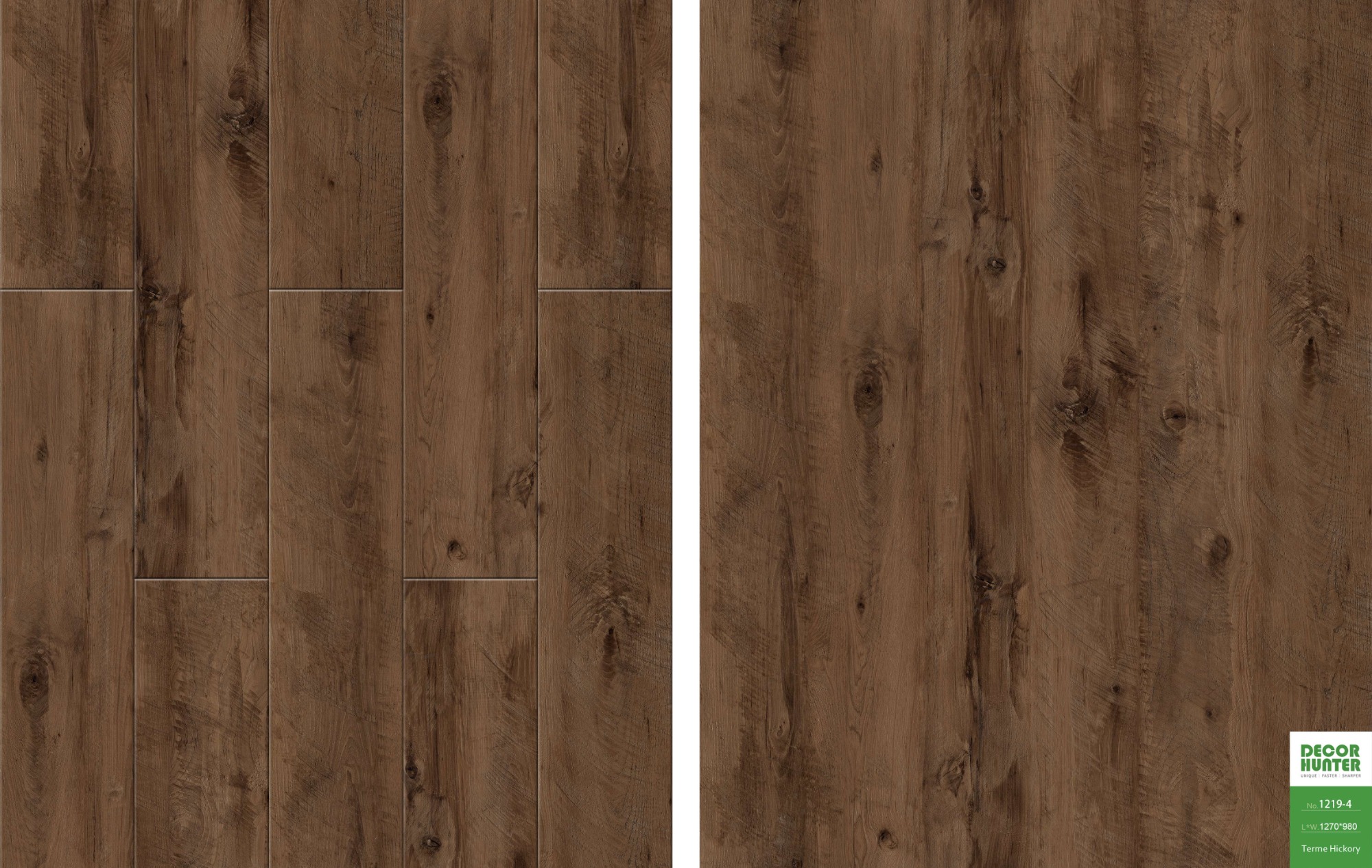 1219 Terme Hickory｜Wood Grain Vinyl Flooring Film