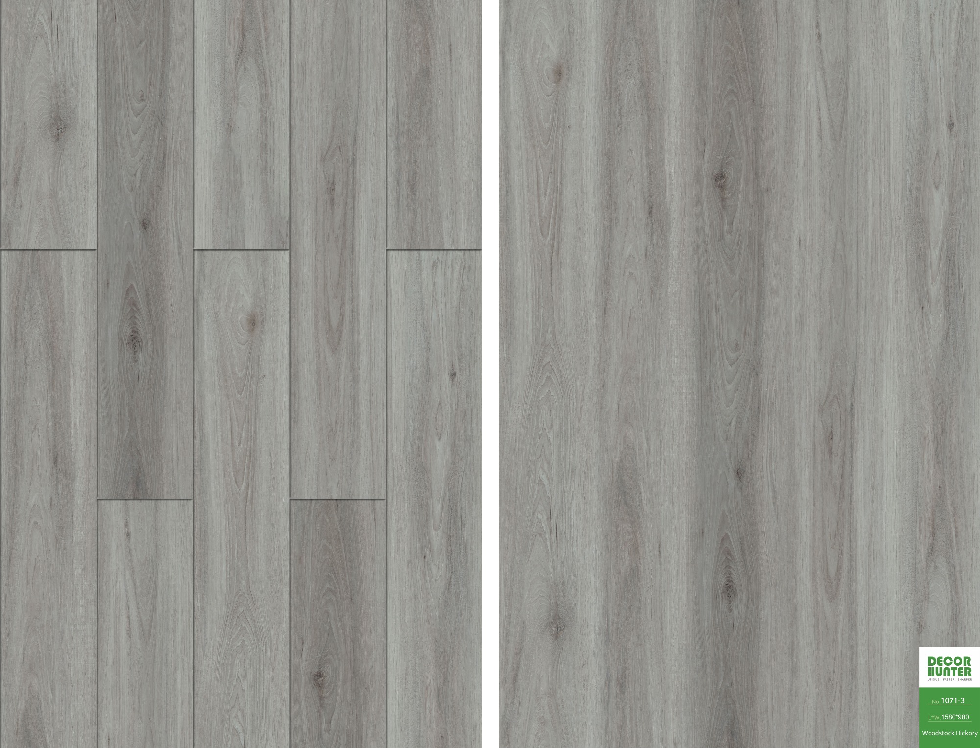 1071 Woodstock Hickory｜Wood Grain Vinyl Flooring Film