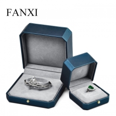 custom leather jewelry gift box jewellery box packaging