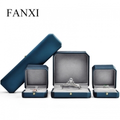 custom leather jewelry gift box jewellery box packaging