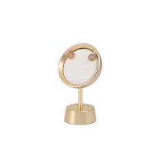 Luxury metal jewellery display stand props for pendant neckalce earring