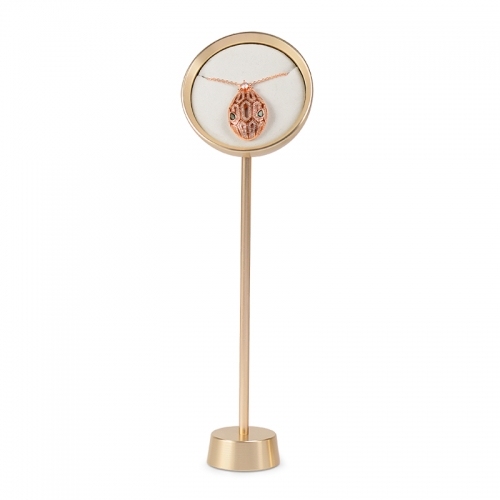 Luxury metal jewellery display stand props for pendant neckalce earring