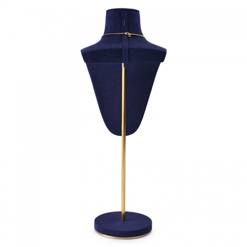 metal jewelry necklace display stand rack