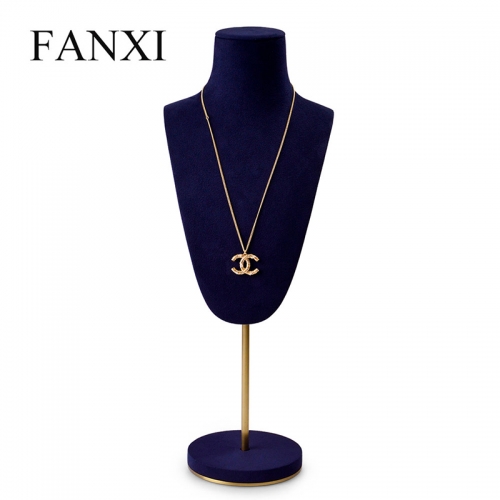 metal jewelry necklace display stand rack