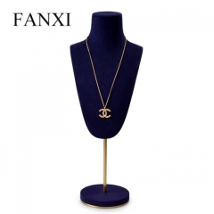 metal jewelry necklace display stand rack