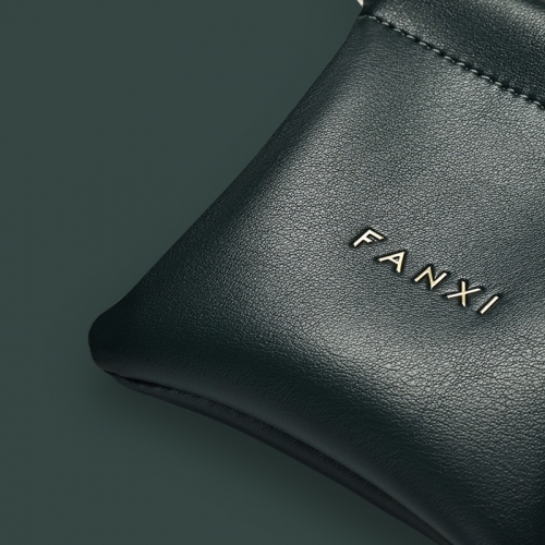 Custom logo/colour PU leather jewelry storage pouch bag