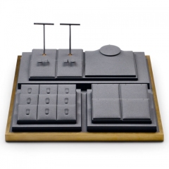showcase jewelry display stand rack set