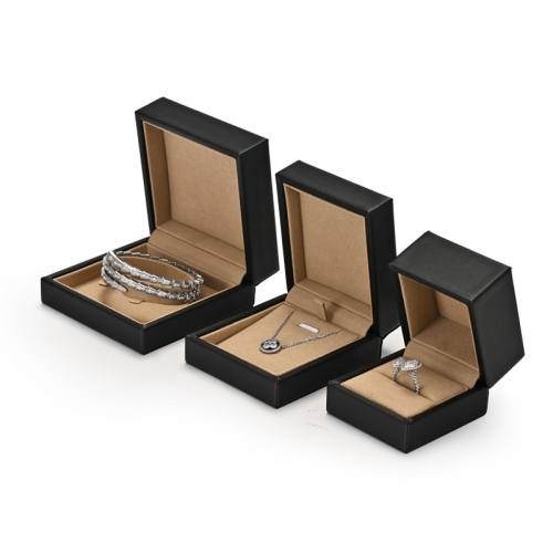 Custom logo jewelry packaging box with matching outer box and bags