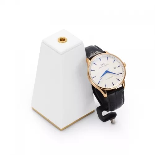 New design watch display stand holder with resin base