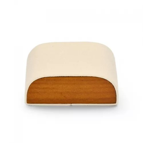 Wooden watch organizer case with glass window