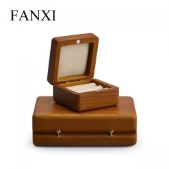 wholesale high end wooden ring jewelry box