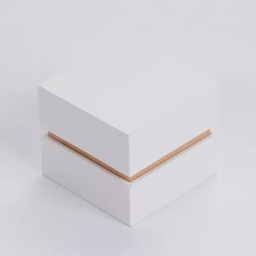 FANXI custom logo & colour leatherette jewelry packaging box with microfiber inside