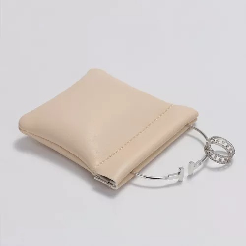 FANXI custom logo & colour leather jewelry pouch bag