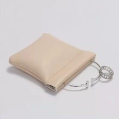 FANXI custom logo & colour leather jewelry pouch bag
