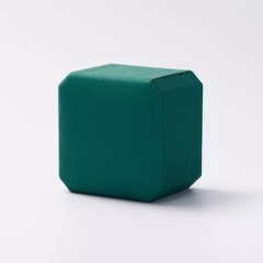 FANXI custom logo & colour green leather jewelry packaging box