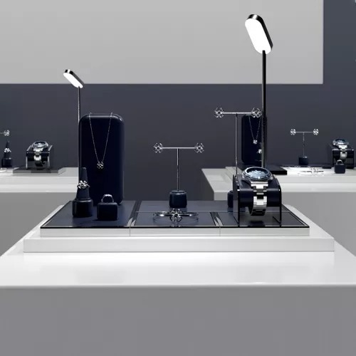 FANXI manufacture metal luxury jewelry display set