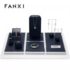 FANXI manufacture metal luxury jewelry display set