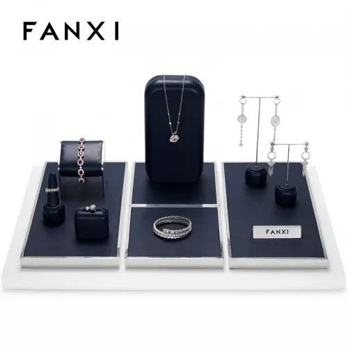 FANXI manufacture metal luxury jewelry display set