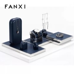 FANXI manufacture metal luxury jewelry display set