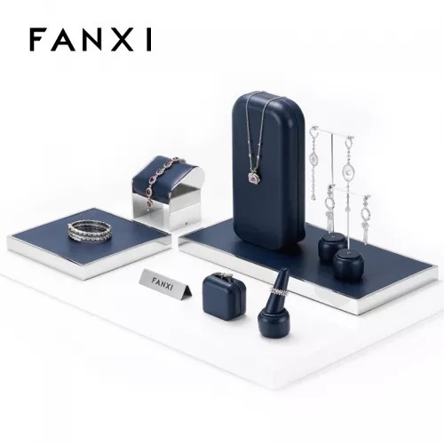 FANXI manufacture metal luxury jewelry display set