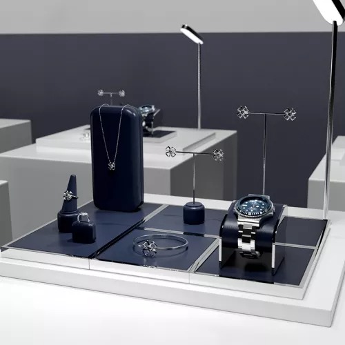 FANXI manufacture metal luxury jewelry display set