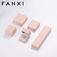 FANXI factory custom logo & colour jewelry packaging box with outer packing