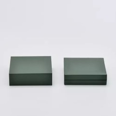 FANXI factory custom logo & colour green jewelry packaging box