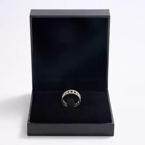 black jewelry box_black ring box_personalized jewelry box