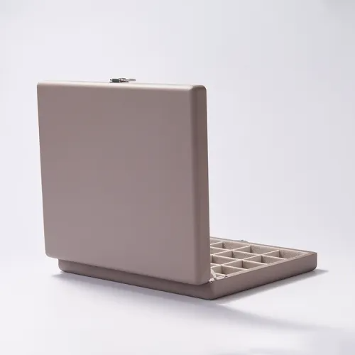 FANXI custom logo & colour leather jewelry case