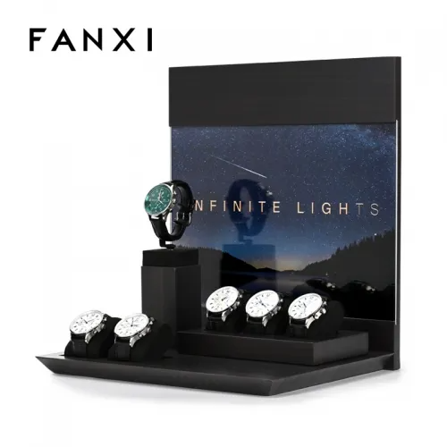 FANXI custom logo &amp; colour watch display set