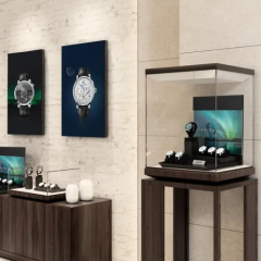 FANXI custom logo & colour luxury watch display exhibitor