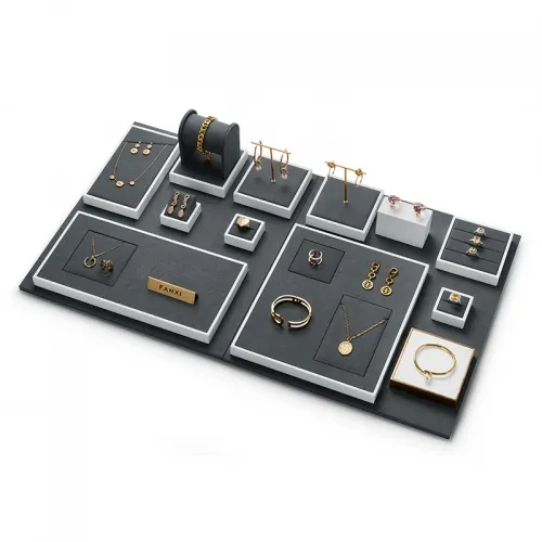FANXI custom logo & colour jewelry display stand