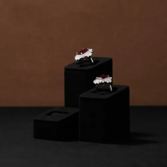 FANXI factory customize black jewelry display stand set