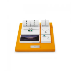 FANXI PU leather jewelry display set