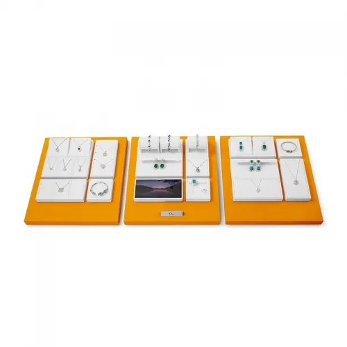 FANXI PU leather jewelry display set